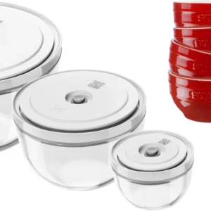ZWILLING Fresh & Save klaaskausid koos kaasidega S M L