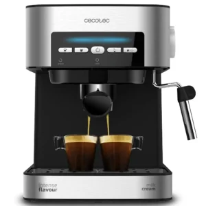 Cecotec 1509 espressomasin esivaade roostevabast terasest korpusega