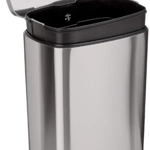 Basics 50 l prügikast esivaade satin-nikkel viimistlus