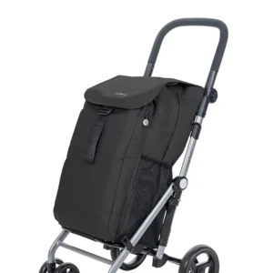 CARLETT LETT430-C2+H ostukäru eestvaates polyesterkotiga