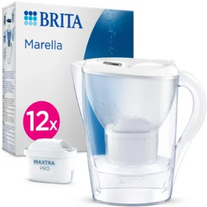 BRITA Marella filtrikann esivaade klapikorgiga