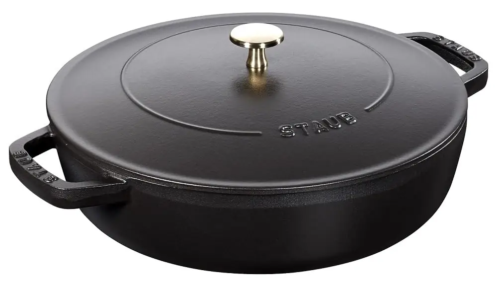 STAUB malmbräter 24 cm eestvaade