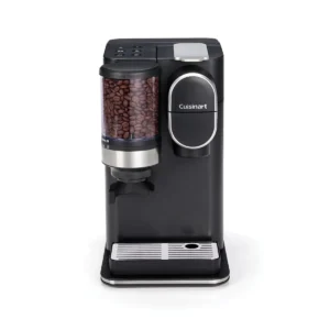 Cuisinart DGB2E eestvaade must ja roostevaba