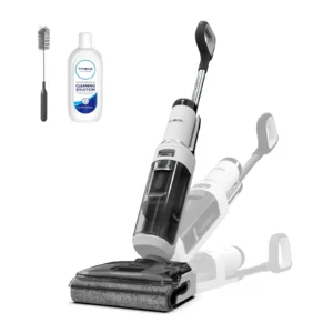 Tineco Floor One Stretch S6 esikuvaade kuivati‑laadimisjaamaga