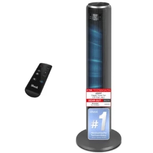 Levoit tornventilaator LTF-F361-AEU eestvaade mattgrau