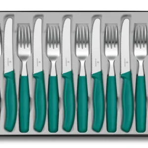 Victorinox 12-osaline söögiriistade komplekt eestvaates