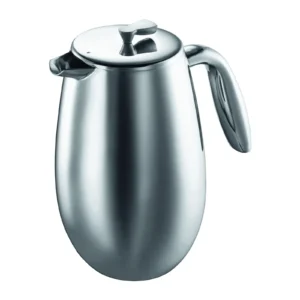 Bodum French Press roostevabast terasest küljelt