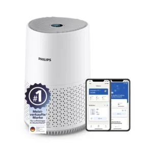 PHILIPS AC0651/10 õhupuhasti esivaade valge korpusega