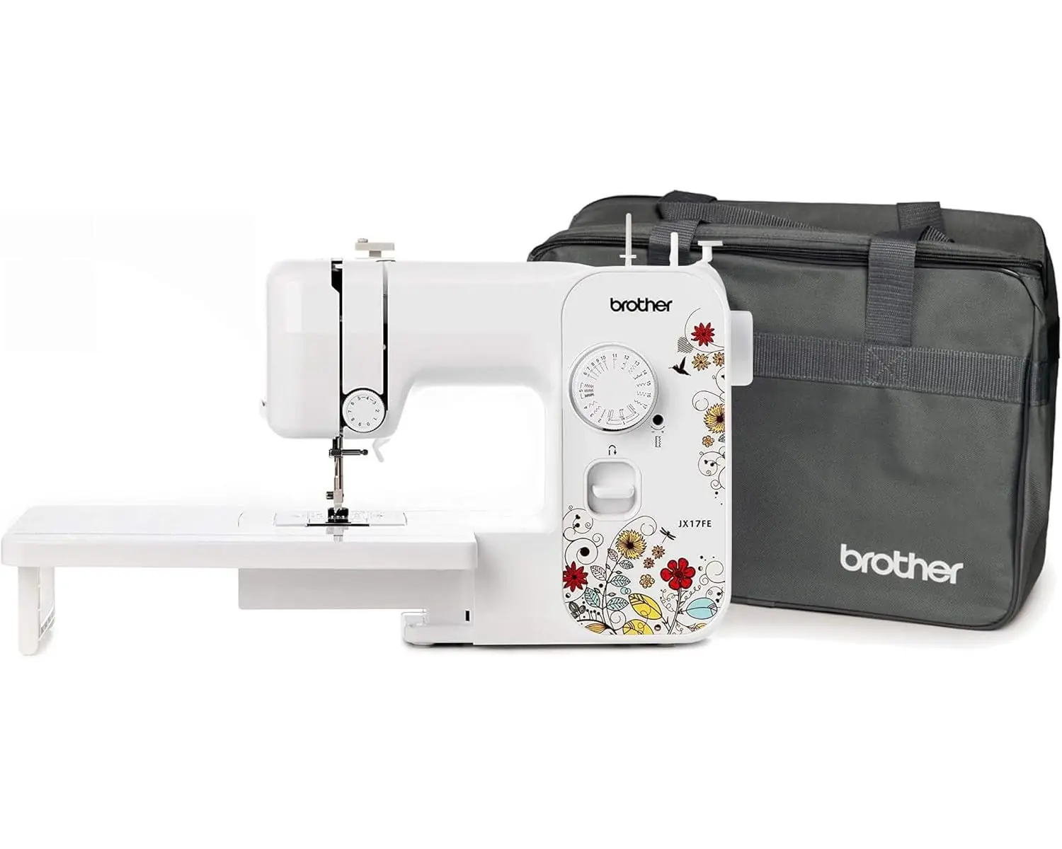 Brother JX17FE õmblusmasin esivaade ABS-korpus