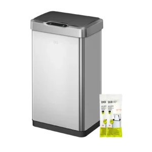 EKO Mirage-T 50L prügikast esivaates roostevabast terasest