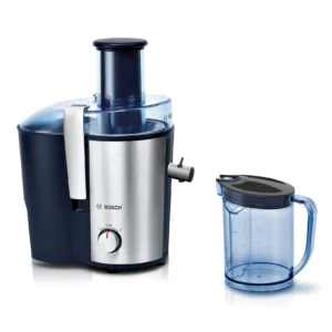 Bosch VitaJuice MES3500 eestvaade roostevabas korpuses
