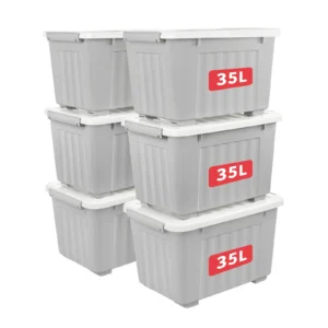 Cetomo 35L ladustuskast eestvaates PP-plastist hall