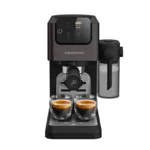 GRUNDIG KSM 6430 espressomasin roostevabast terasest esi vaade