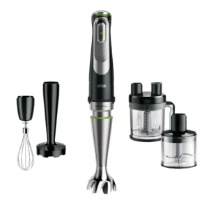 Braun MQ 9187XLI käsimikser roostevabast terasest otsikuga
